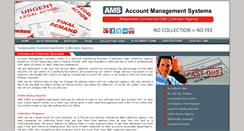 Desktop Screenshot of amscollects.com